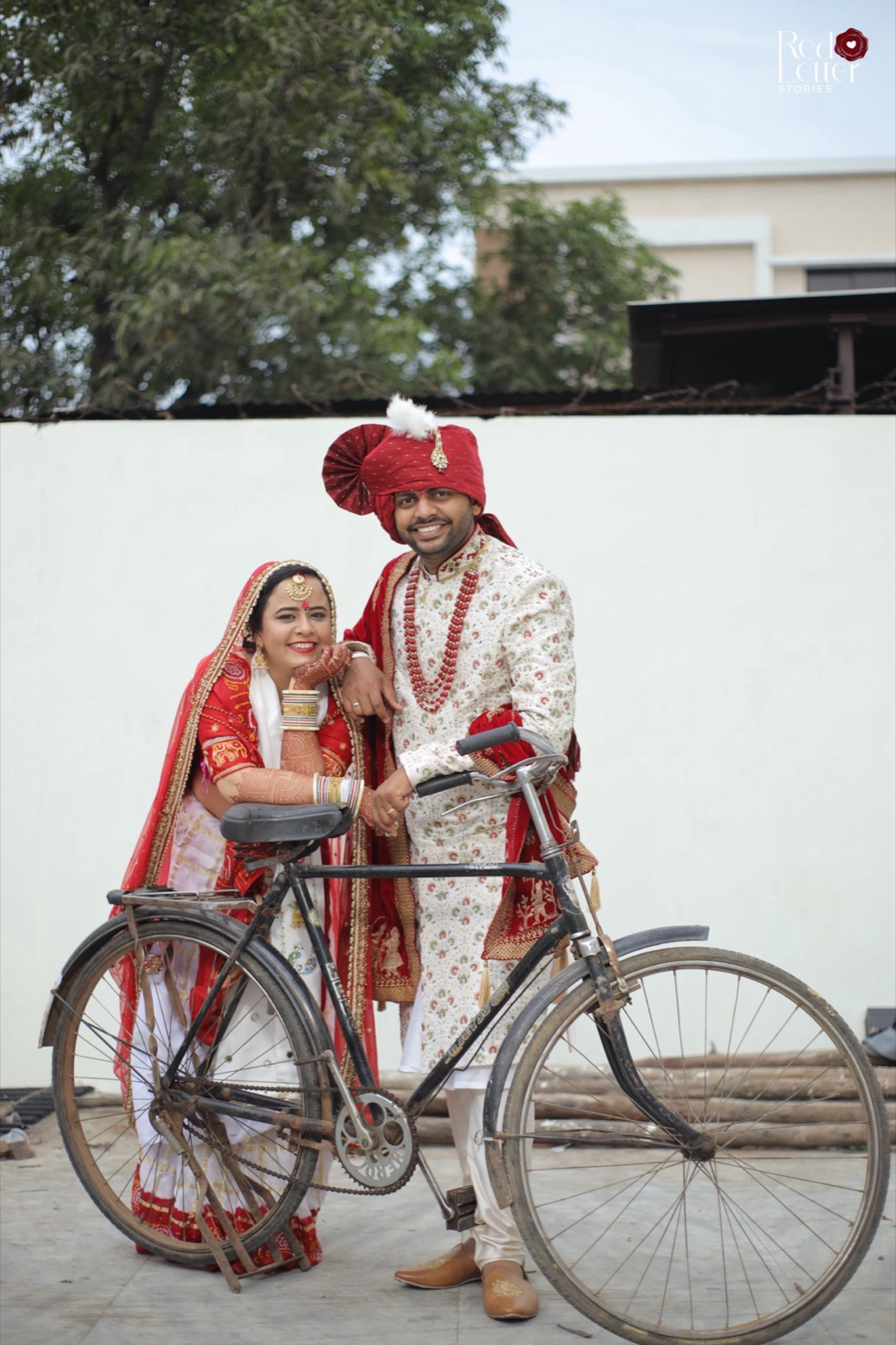 Editorial couple portrait